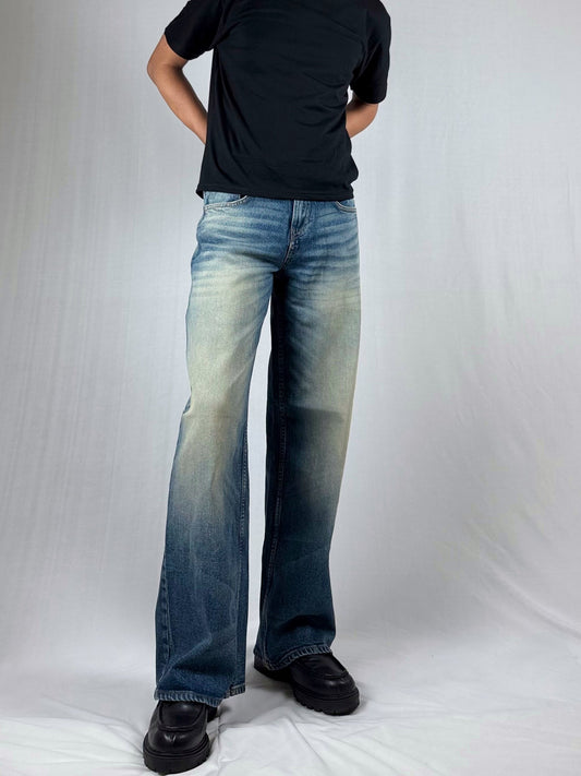 FB SISTER UNISEX BAGGY JEANS