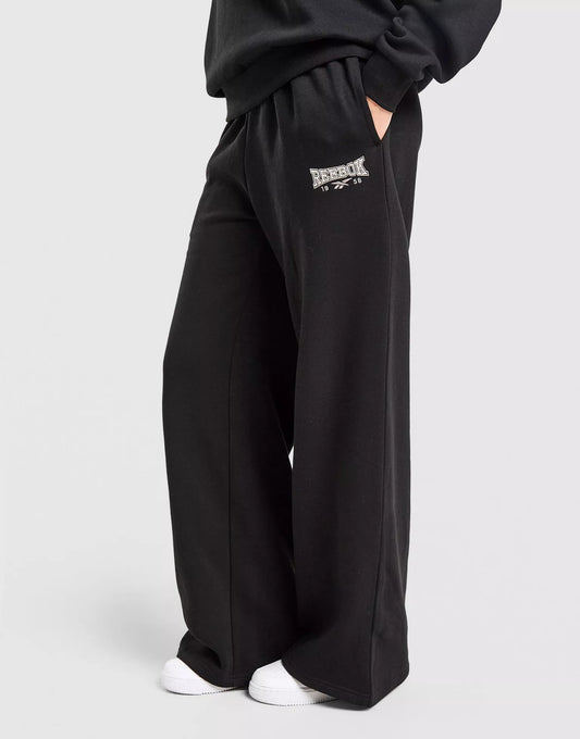 Reebok Identity Small Logo Fleece Wide Leg sweatpants