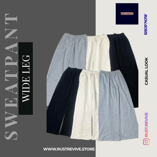 Wide Leg Sweatpants